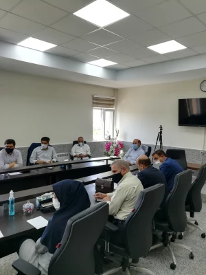 جلسه شورای آموزشی استان با موضوع بررسی آموزش مجازی در ترم جاری 5