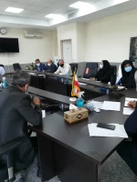 جلسه شورای آموزشی استان با موضوع بررسی آموزش مجازی در ترم جاری 7