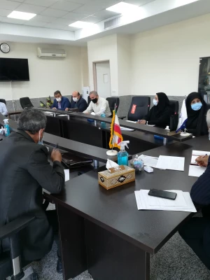 جلسه شورای آموزشی استان با موضوع بررسی آموزش مجازی در ترم جاری 7