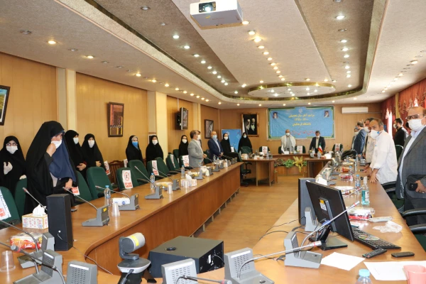 برگزاری آیین نمادین بازگشایی دانشگاه به صورت ویدئو کنفرانس و هماهنگ کشوری 2