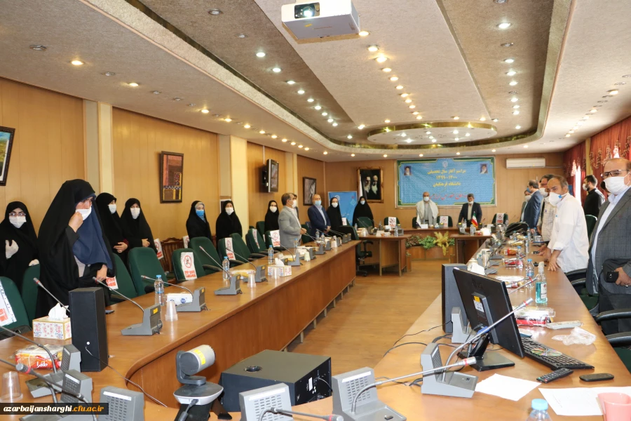 برگزاری آیین نمادین بازگشایی دانشگاه به صورت ویدئو کنفرانس و هماهنگ کشوری 2