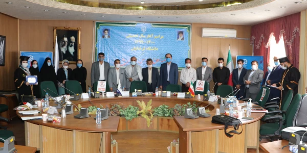 برگزاری آیین نمادین بازگشایی دانشگاه به صورت ویدئو کنفرانس و هماهنگ کشوری 10