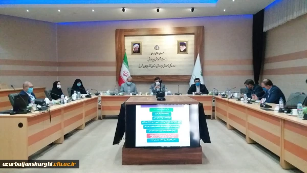 برگزاری جلسه مشترک دانشگاه فرهنگیان و معاونت پژوهش اداره کل آموزش و پرورش استان 2