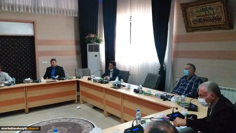 برگزاری جلسه مشترک دانشگاه فرهنگیان و معاونت پژوهش اداره کل آموزش و پرورش استان 5