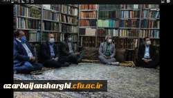 دیدار هیئت رئیسه دانشگاه فرهنگیان استان با خانواده دانشجو معلم شهید آل محمد 4