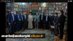 دیدار هیئت رئیسه دانشگاه فرهنگیان استان با خانواده دانشجو معلم شهید آل محمد 5