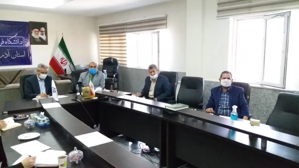 دیدار مدیریت دانشگاه فرهنگیان استان با معاون مدیر کل آموزش فنی و حرفه ای استان 3