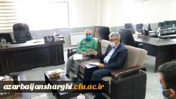 دیدار مدیریت دانشگاه فرهنگیان استان با معاون مدیر کل آموزش فنی و حرفه ای استان 7