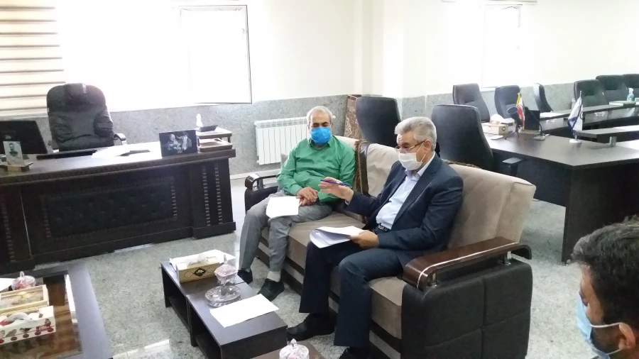 دیدار مدیریت دانشگاه فرهنگیان استان با معاون مدیر کل آموزش فنی و حرفه ای استان 7