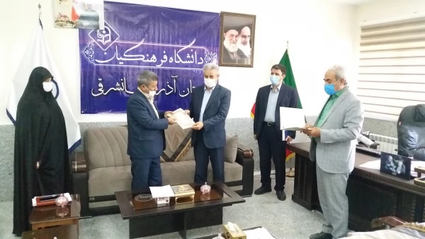 دیدار مدیریت دانشگاه فرهنگیان استان با معاون مدیر کل آموزش فنی و حرفه ای استان 8