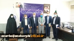 دیدار مدیریت دانشگاه فرهنگیان استان با معاون مدیر کل آموزش فنی و حرفه ای استان 10