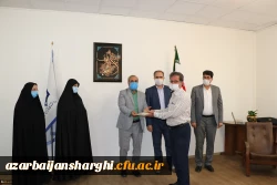 تجلیل از رزمندگان هشت سال دفاع مقدس دانشگاه فرهنگیان استان 5