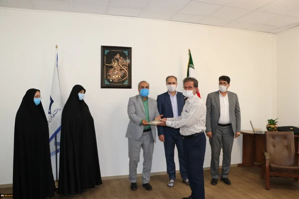 تجلیل از رزمندگان هشت سال دفاع مقدس دانشگاه فرهنگیان استان 5