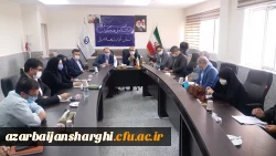 جلسه هیئت رئیسه دانشگاه فرهنگیان استان با اساتید گروه علوم پایه 2