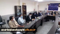 جلسه هیئت رئیسه دانشگاه فرهنگیان استان با اساتید گروه علوم پایه 3