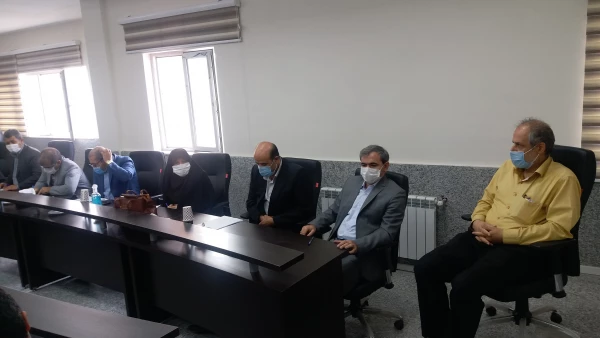 جلسه هیئت رئیسه دانشگاه فرهنگیان استان با اساتید گروه علوم پایه 4
