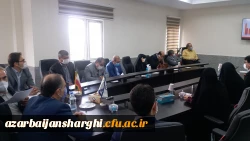 جلسه هیئت رئیسه دانشگاه فرهنگیان استان با اساتید گروه علوم پایه 5
