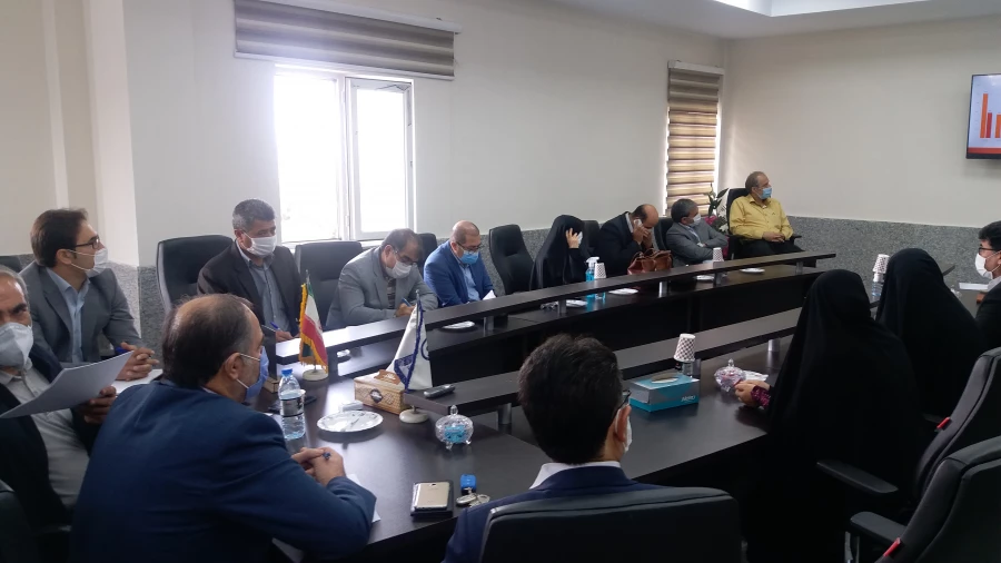 جلسه هیئت رئیسه دانشگاه فرهنگیان استان با اساتید گروه علوم پایه 5