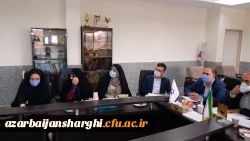 جلسه هیئت رئیسه دانشگاه فرهنگیان استان با اساتید گروه علوم پایه 6