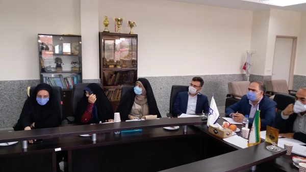 جلسه هیئت رئیسه دانشگاه فرهنگیان استان با اساتید گروه علوم پایه 6