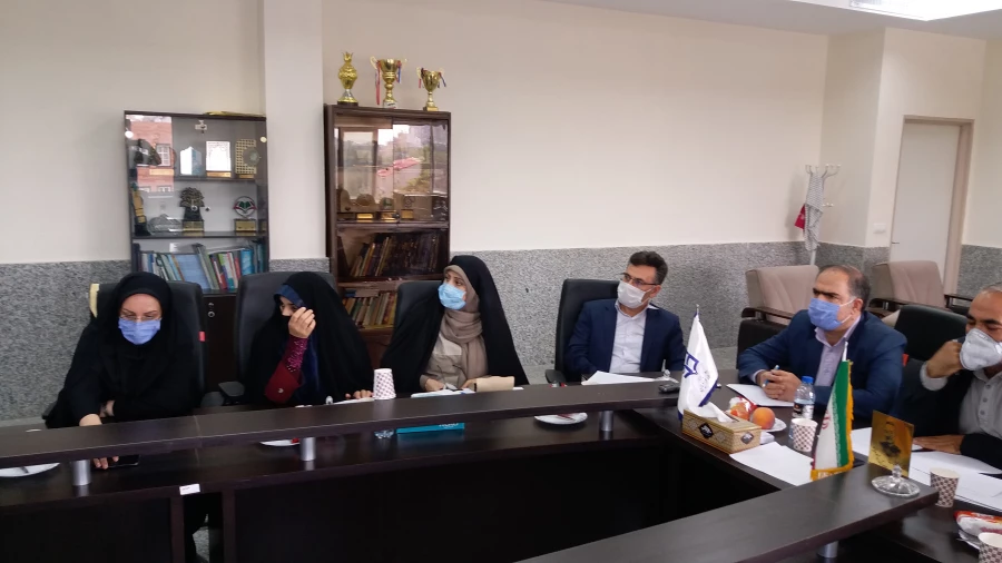 جلسه هیئت رئیسه دانشگاه فرهنگیان استان با اساتید گروه علوم پایه 6