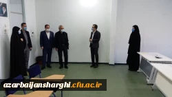 بازدید دکتر اسداله خدیوی از فرایند مصاحبه در پردیس های فاطمه الزهرا(س) و علامه امینی 4