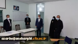 بازدید دکتر اسداله خدیوی از فرایند مصاحبه در پردیس های فاطمه الزهرا(س) و علامه امینی 6