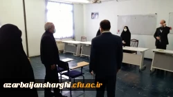 بازدید دکتر اسداله خدیوی از فرایند مصاحبه در پردیس های فاطمه الزهرا(س) و علامه امینی 7