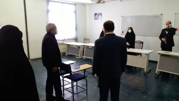 بازدید دکتر اسداله خدیوی از فرایند مصاحبه در پردیس های فاطمه الزهرا(س) و علامه امینی 7