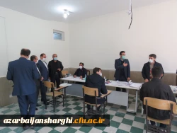 بازدید دکتر اسداله خدیوی از فرایند مصاحبه در پردیس های فاطمه الزهرا(س) و علامه امینی 3