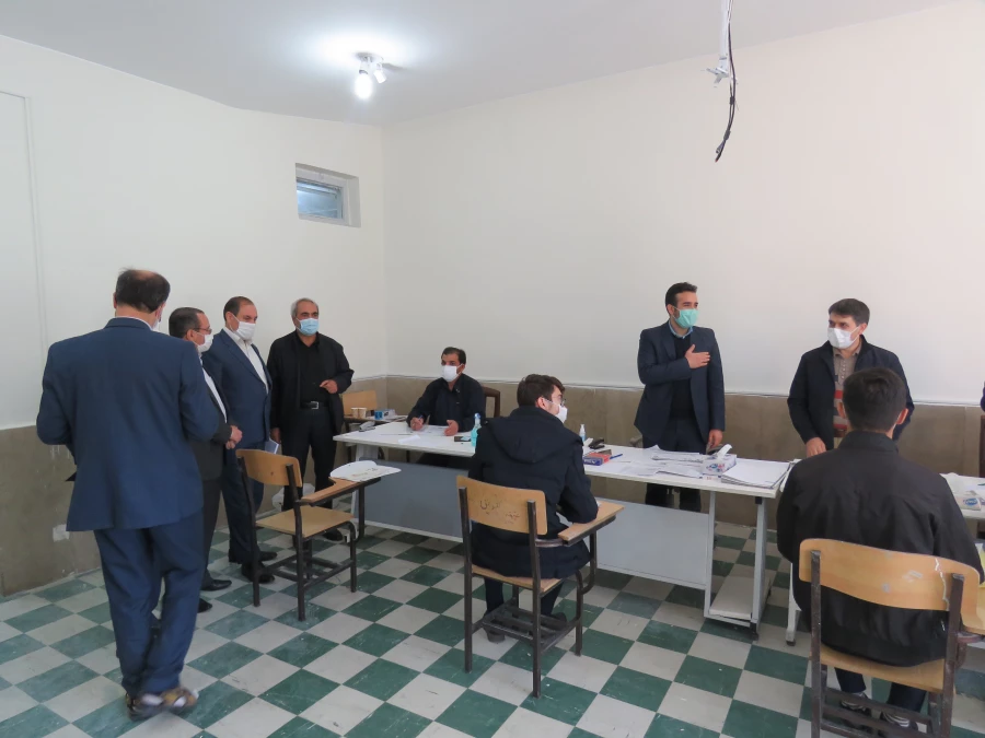 بازدید دکتر اسداله خدیوی از فرایند مصاحبه در پردیس های فاطمه الزهرا(س) و علامه امینی 3