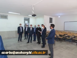 بازدید دکتر اسداله خدیوی از فرایند مصاحبه در پردیس های فاطمه الزهرا(س) و علامه امینی 5
