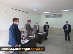 بازدید دکتر اسداله خدیوی از فرایند مصاحبه در پردیس های فاطمه الزهرا(س) و علامه امینی 6