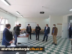 بازدید دکتر اسداله خدیوی از فرایند مصاحبه در پردیس های فاطمه الزهرا(س) و علامه امینی 7