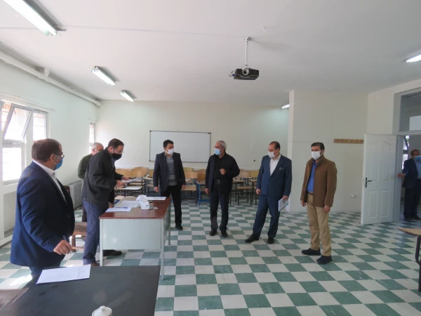 بازدید دکتر اسداله خدیوی از فرایند مصاحبه در پردیس های فاطمه الزهرا(س) و علامه امینی 7