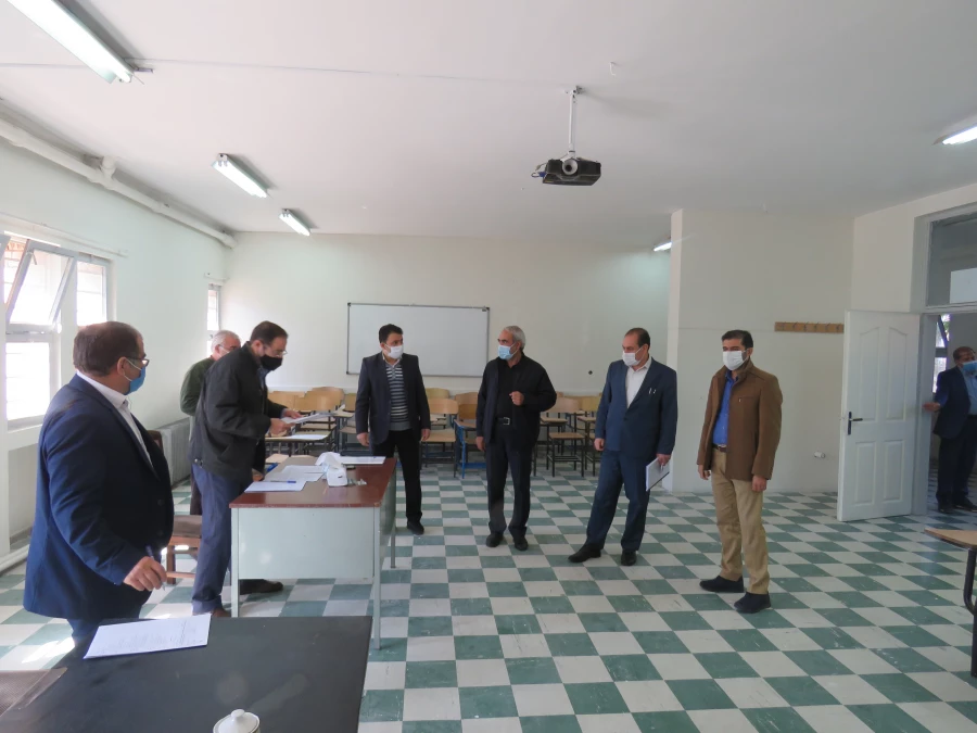 بازدید دکتر اسداله خدیوی از فرایند مصاحبه در پردیس های فاطمه الزهرا(س) و علامه امینی 7