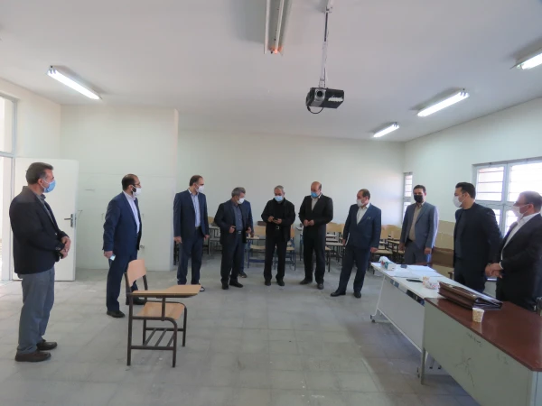 بازدید دکتر اسداله خدیوی از فرایند مصاحبه در پردیس های فاطمه الزهرا(س) و علامه امینی 2