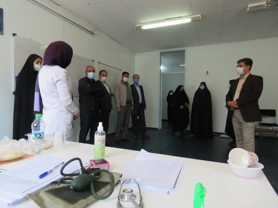 بازدید از فرایند مصاحبه دانشگاه فرهنگیان استان 9