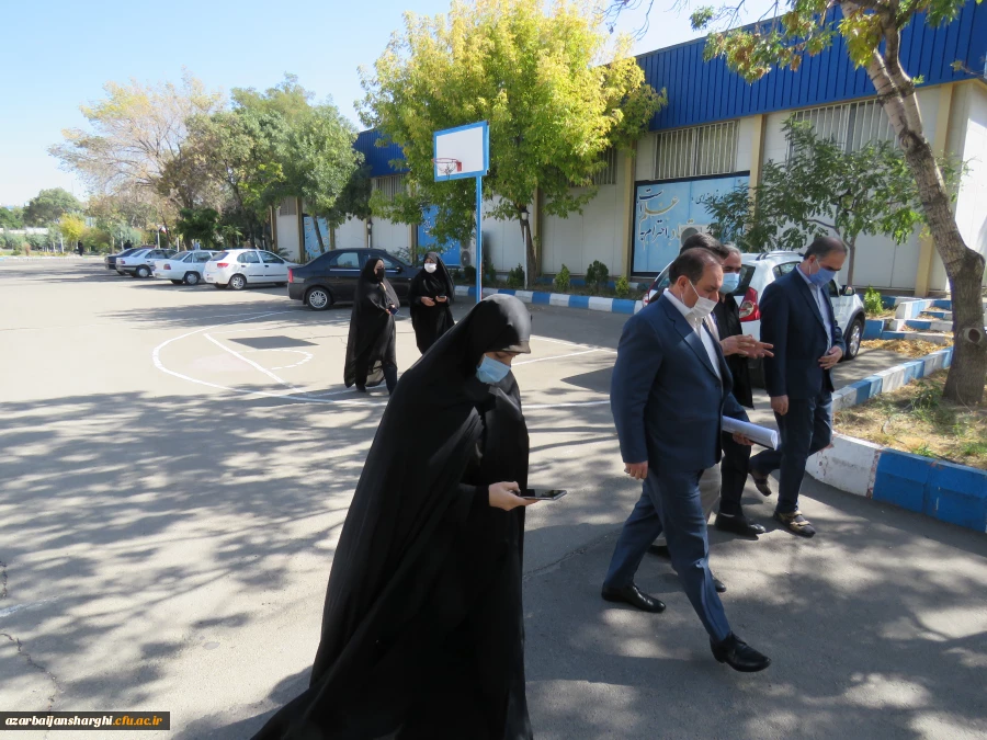 بازدید از فرایند مصاحبه دانشگاه فرهنگیان استان 6