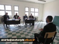 بازدید از فرایند مصاحبه دانشگاه فرهنگیان استان 12