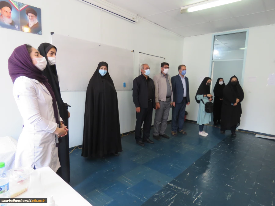 بازدید از فرایند مصاحبه دانشگاه فرهنگیان استان 10