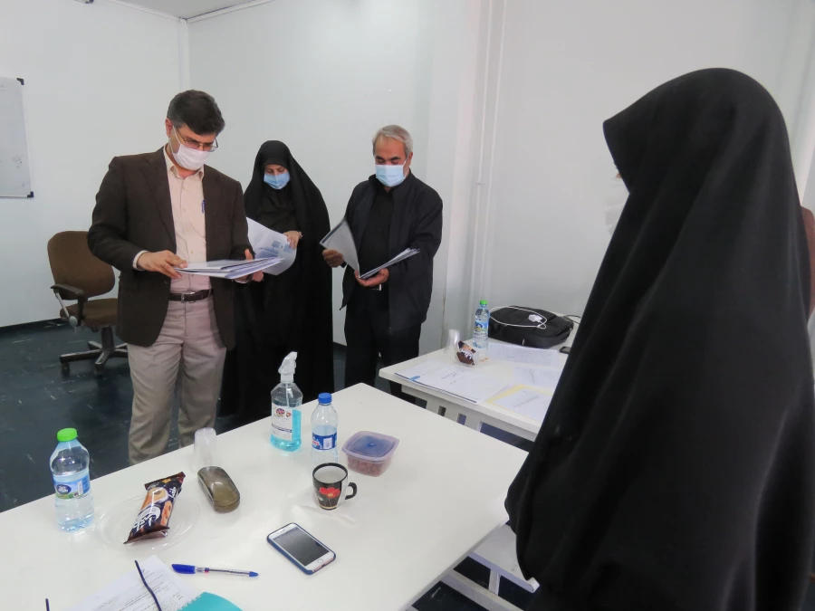 بازدید از فرایند مصاحبه دانشگاه فرهنگیان استان 11