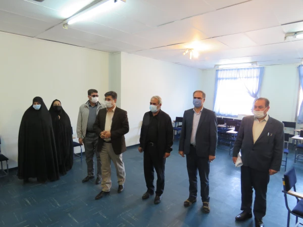 بازدید از فرایند مصاحبه دانشگاه فرهنگیان استان 12