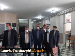 بازدید آقای فراهانی و عباسی از فرایند مصاحبه دانشگاه فرهنگیان استان آذربایجان شرقی 2
