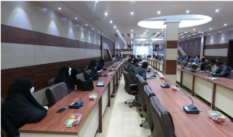 معارفه مسئول نمایندگی ولی فقیه در بسیج دانشجویی آذربایجان شرقی با حضور دکتر خدیوی 2