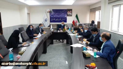 جلسه شورای پژوهشی دانشگاه فرهنگیان استان