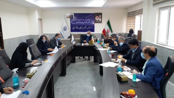 جلسه شورای پژوهشی دانشگاه فرهنگیان استان 2