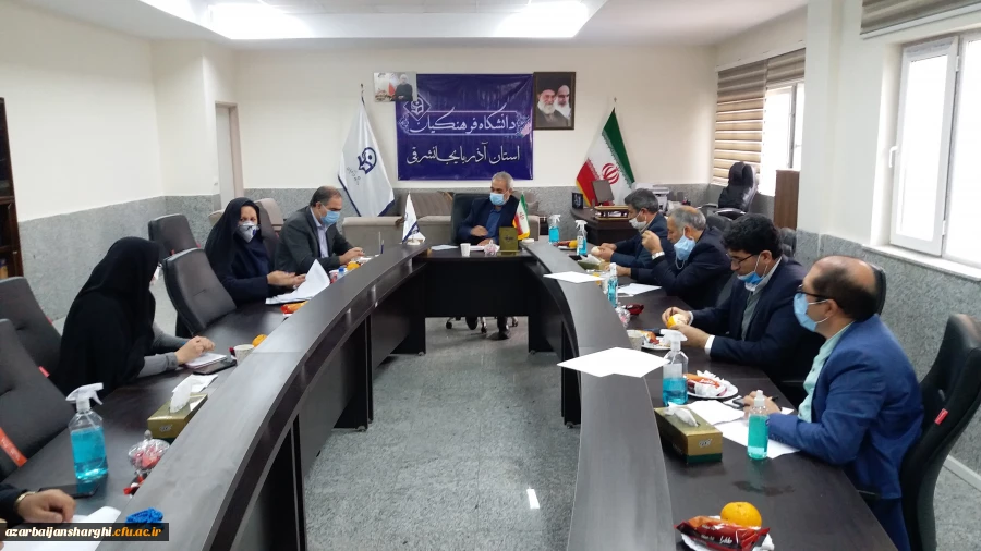 جلسه شورای پژوهشی دانشگاه فرهنگیان استان 2