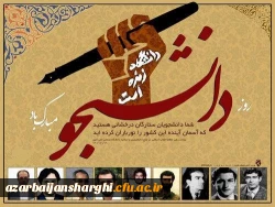 روز دانشجو بر تمام دانشجو معلمان، اساتید و کارکنان دانشگاه فرهنگیان استان گرامی باد. 2