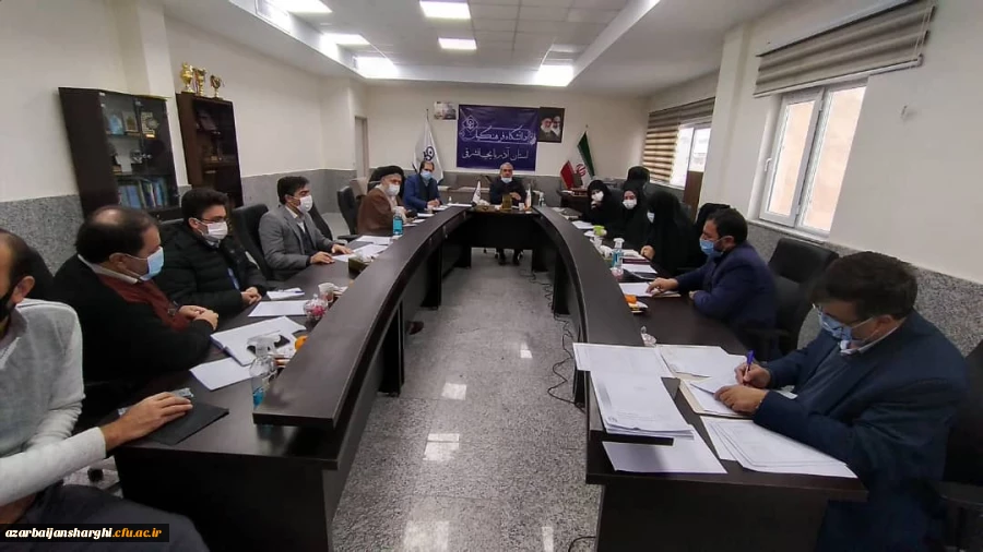 برگزاری جلسه شورای فرهنگی در محل مدیریت امور پردیس های استان 3